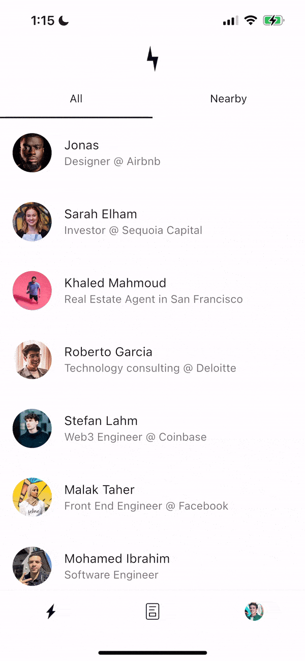 Inbox user interface
